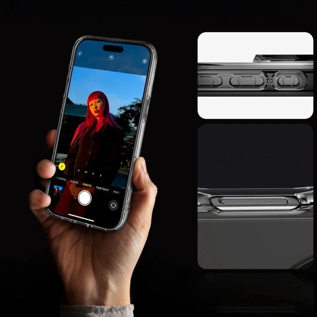 Etui Spigen Ultra Hybrid s Apple iPhone 16 Pro Max Crystal Clear