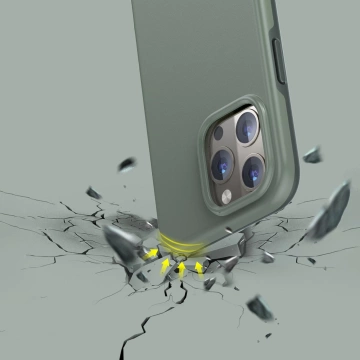 Чохол Choetech MFM Anti-drop case etui Made For MagSafe для iPhone 13 Pro, зелений (PC0113-MFM-GN)