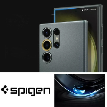 Ochranné puzdro Spigen Thin Fit pre Samsung Galaxy S23 Ultra Abyss Green