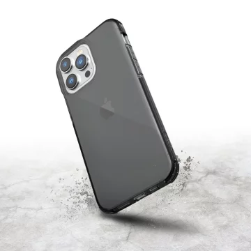 Raptic Clear Case iPhone 14 Pro Max obrněný kryt černý