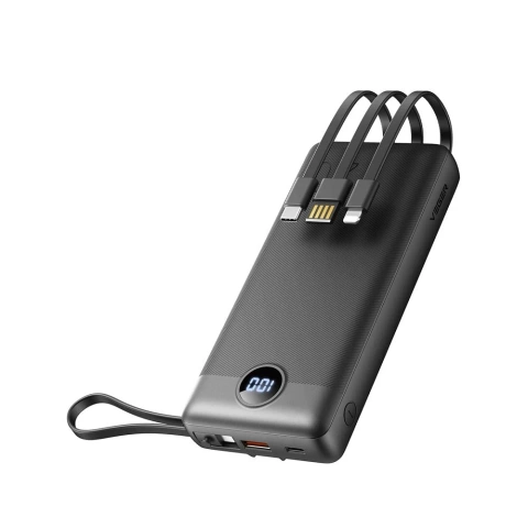 Powerbank Externá batéria (POWER BANK) VEGER C20 - 20 000mAh (Micro Type C Lightning 8-pin) čierna W2047