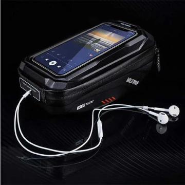 Držiak kufra/bicykla WILDMAN XS1 rámová taška čierna/čierna