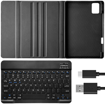 Keyboard case for Lenovo Tab M11 10.95" TB330FU / TB330XU / TB331FC Bluetooth keyboard case Alogy Black