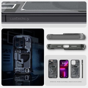 It fits with the Spigen Ultra Hybrid Mag MagSafe on the iPhone 13 Pro Zero One