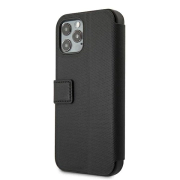 US Polo Embroidery Collection book phone case iPhone 12 Pro Max 6.7" black/black