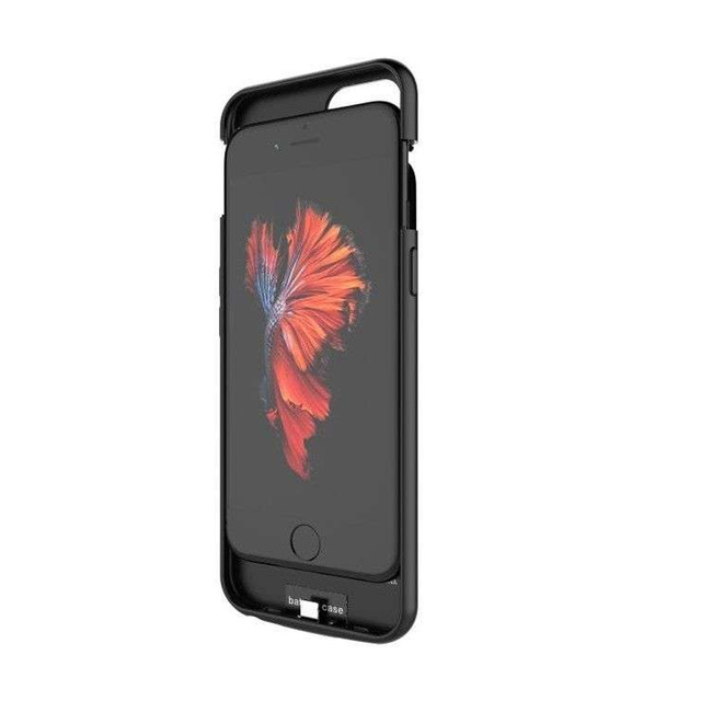 Puzdro s Powerbank Battery Pack 3200MAH pre Apple iPhone 6 / 6S / 7/8 / SE 2020 Black