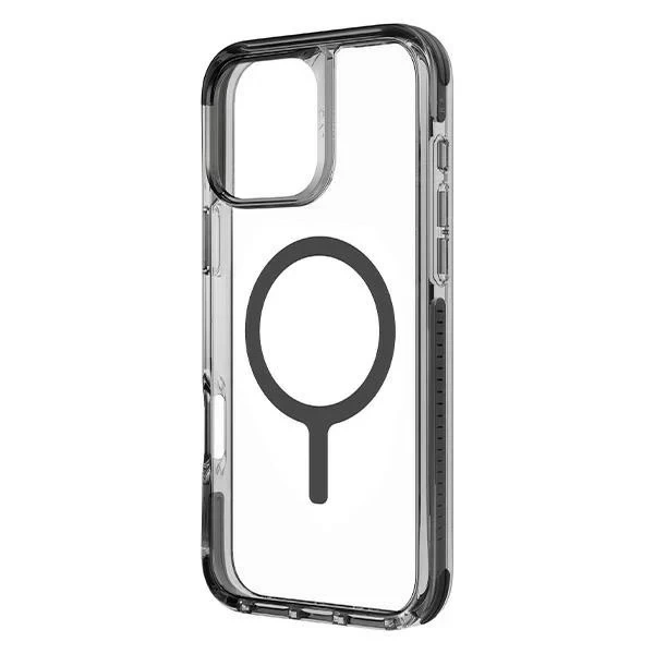 Etui UNIQ Combat für iPhone 16 Pro 6,3" Magclick Charging Czarny/Carbon Black