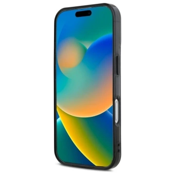 Etui Mercedes do iPhone 16 6,1" transparentní pevný obal MagSafe s vytištěným logem