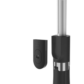 Pole Selfie Stick Stativhalter Bluetooth Wireless L01S Wireless Schwarz