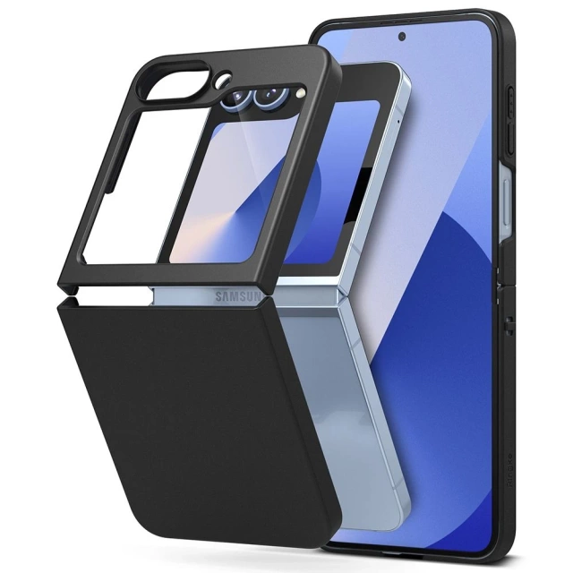Etui Ringke Slim für Galaxy Z Flip 6 Schwarz