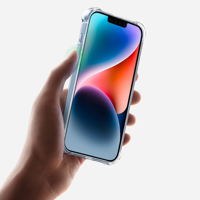 Ochranné puzdro Ugreen Gel Cover Bright Cushion pre iPhone 14 Plus Transparent (LP602)