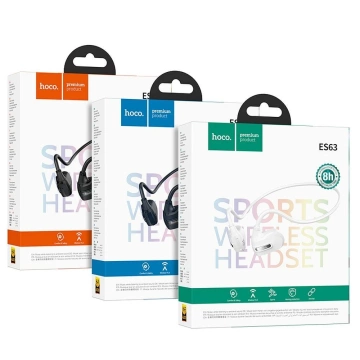 Бездротові Bluetooth-навушники Hoco ES63 з повітряною провідністю - чорні