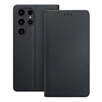 Peňaženka 3mk Wallet Case pre Samsung Galaxy S24 Ultra s magnetickým uzáverom Black