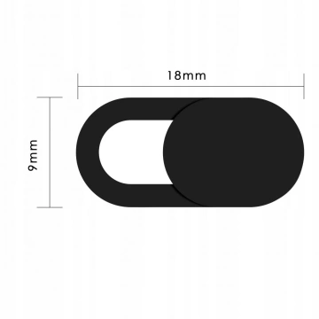 Чохол для камери hofi slim pro webcam cover чорний