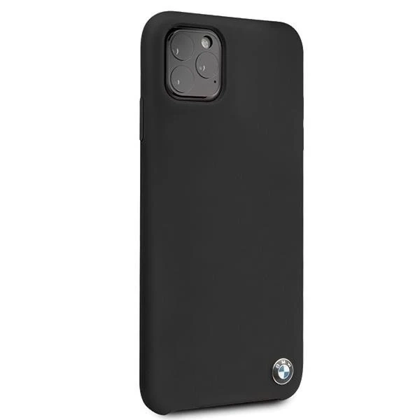 Etui Hardcase BMW BMHCN65SILBK für iPhone 11 Pro Max Silikon