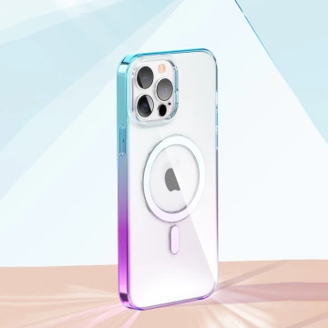 Магнітний чохол Kingxbar PQY Gradient Series для iPhone 13 Pro Max Housing Clear Cover (сумісний з MagSafe)