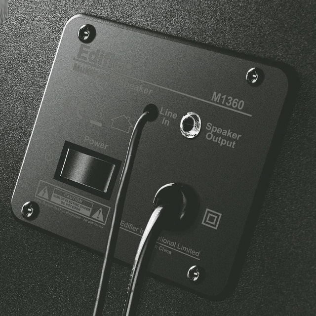 Edifier M1360 2.1 Lautsprecher Schwarz