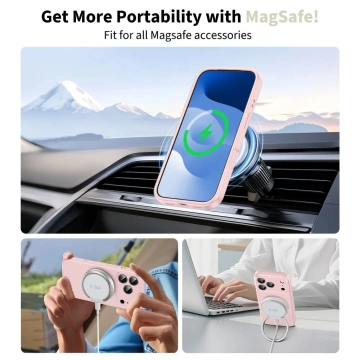 Etui do iPhone 17 Pro Tech-Protect Silicone MagSafe Różowe