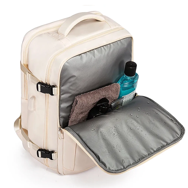 Водонепроникний рюкзак Bange для ноутбука 15.6", city traveler, 45х30х16 см, для роботи, літака, чоловічий, жіночий, з USB портом Чорний