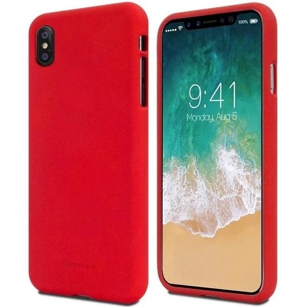 Mercury Soft Phone Case für iPhone 14 Pro Max rot/rot