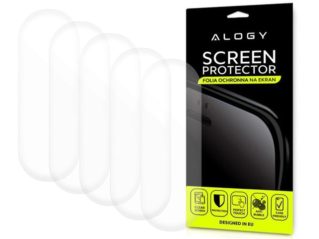 5x Folia hydrożelowa Alogy Hydrogel für Xiaomi Mi Band 5