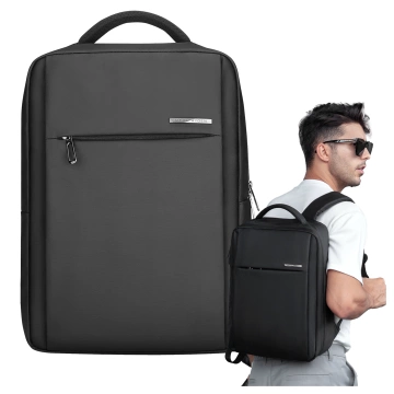 Mark Ryden 15.6" Laptop Backpack, Hand Luggage, Free, Waterproof Business and Travel, Stiffened, YKK Zipper, Oxford Fabric 40×30×10 cm – Black