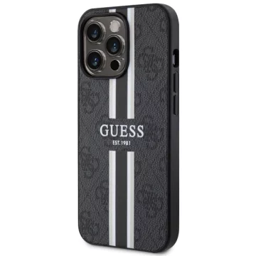 Etui Guess GUHMP13XP4RPSK для iPhone 13 Pro Max 6,7" твердий чохол 4G Printed Stripes MagSafe