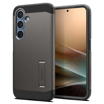 Чохол для Samsung Galaxy S25 Plus Spigen Tough Armor Mag MagSafe Gunmetal
