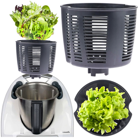 Odstredivý košík na šalát, zeleninu a ovocie pre Vorwerk Thermomix TM6 TM5 TM Friend BPA SaladBasket
