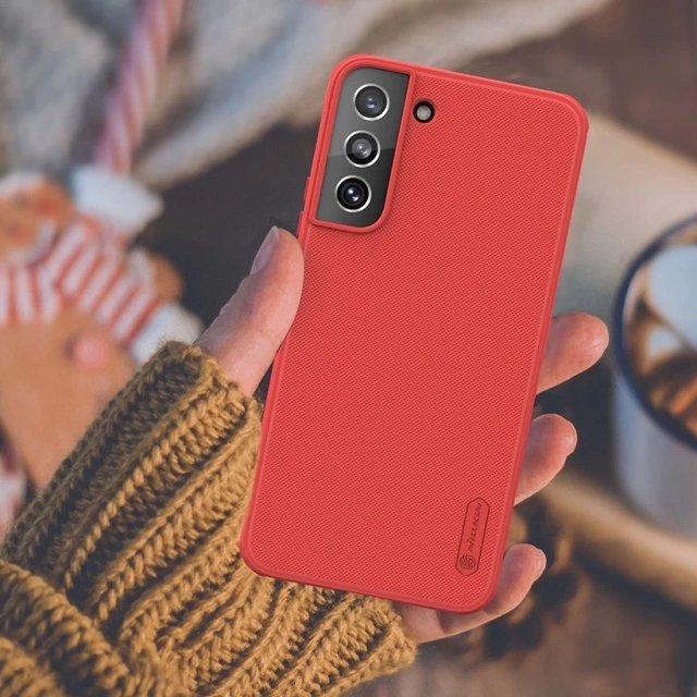 Міцний чохол Nillkin Super Frosted Shield Pro для Samsung Galaxy S22 (S22 Plus) синій