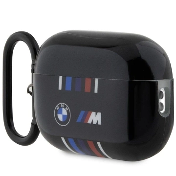 Чохол BMW BMAP222SWTK для AirPods Pro 2 gen cover black/black Multiple Colored Lines