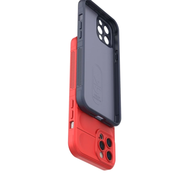 Чохол Magic Shield Case для iPhone 12 Pro Max гнучкий броньований накладка темно-синього кольору