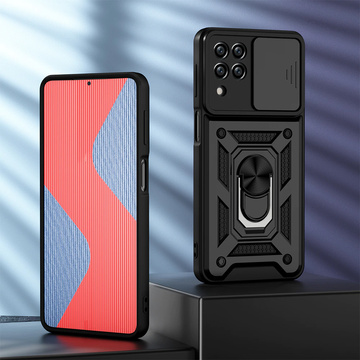 Handyhülle Alogy Camshield Stand Ring Case für Samsung Galaxy M53 5G