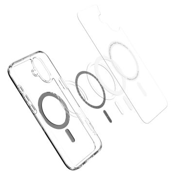 Etui Spigen Ultra Hybrid Mag MagSafe для Apple iPhone 16 Carbon Fiber