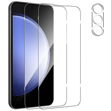 Szkło hartowane do Samsung Galaxy S23 FE 2x na ekran + 1x na obiektywy aparatu Lens Pro+ 9H Alogy zestaw szkieł