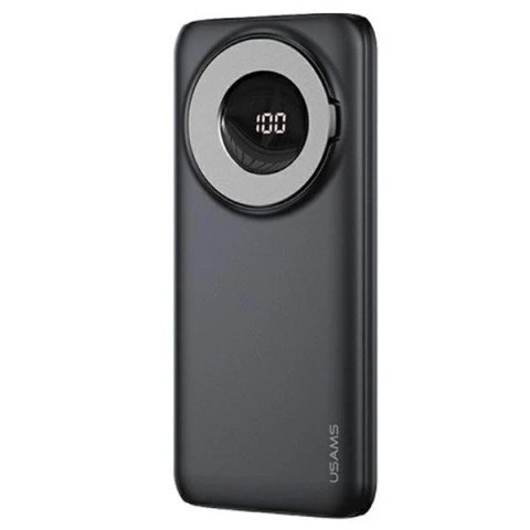 USAMS Powerbank PB62 10000mAh 20W QC3.0 PD Magnetic Wireless Fast Charge чорний/чорний 10KCD17101 (US-CD171)