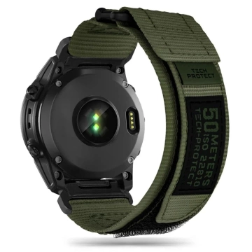 Nylonband für Garmin Fenix 3 / 5x / 3hr / 5x plus / 6x / 6x pro / 7x Military Green