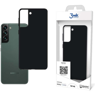Resistant Matte Case 3mk Matt Case for Samsung Galaxy S22 Plus Black