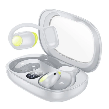 HOCO EA1 TWS Kabellose Bluetooth-Kopfhörer – Grau mit Ladeetui