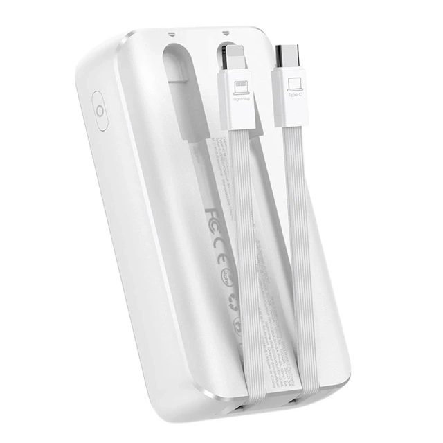 Powerbank Joyroom JR-PBC06 30W 10000mAh z kablami Lightning i USB-C