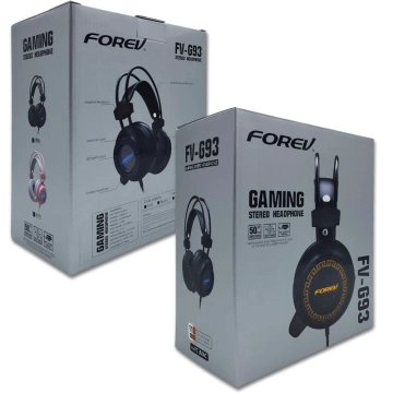 Ігрові навушники Forev зі світлодіодним мікрофоном FV-G93 USB