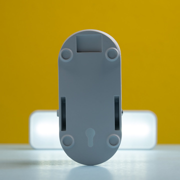 LED-Schreibtisch-Nachtlicht, Lesepult mit Clip, Clip-Lampe, Touch 3 Modi, kabelloses USB-Kabel, Weiß