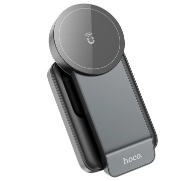 Hoco CQ3 MagSafe 15W Foldable 3in1 Wireless Charger Black