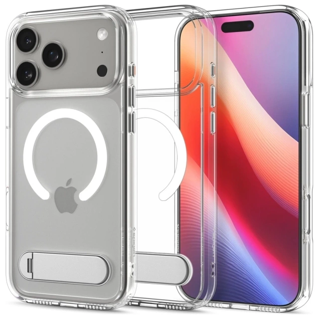 Etui Spigen Ultra Hybrid "S" Mag MagSafe iPhone 17 Pro Max Biały