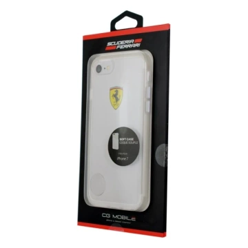 Etui na telefon Ferrari Hardcase iPhone 7/8 /SE 2020 / SE 2022 прозорий