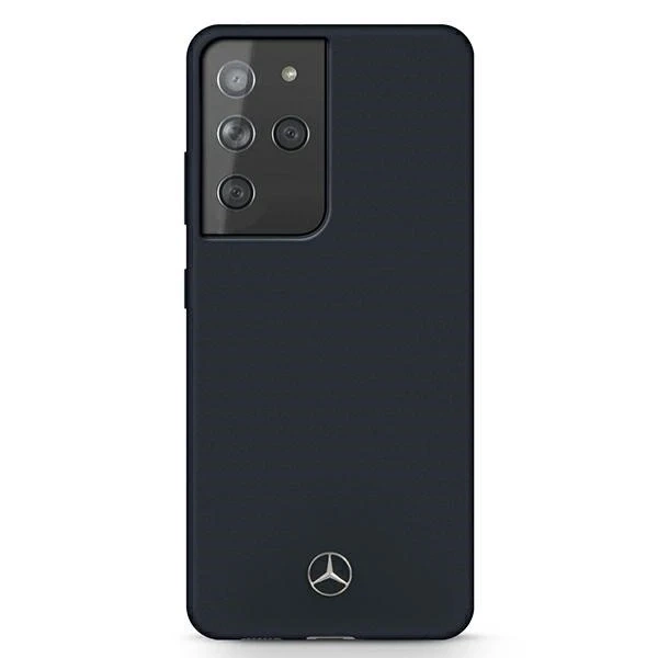 Etui Mercedes MEHCS21LSILNA do Samsung Galaxy S21 Ultra G998 hardcase Silicone Line