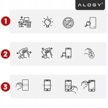 Alogy hydrogel hydrogel protective film for every phone