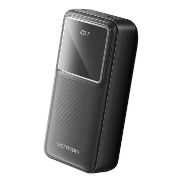Зовнішній акумулятор Vention FHMB0 30000mAh, 22.5W (чорний)