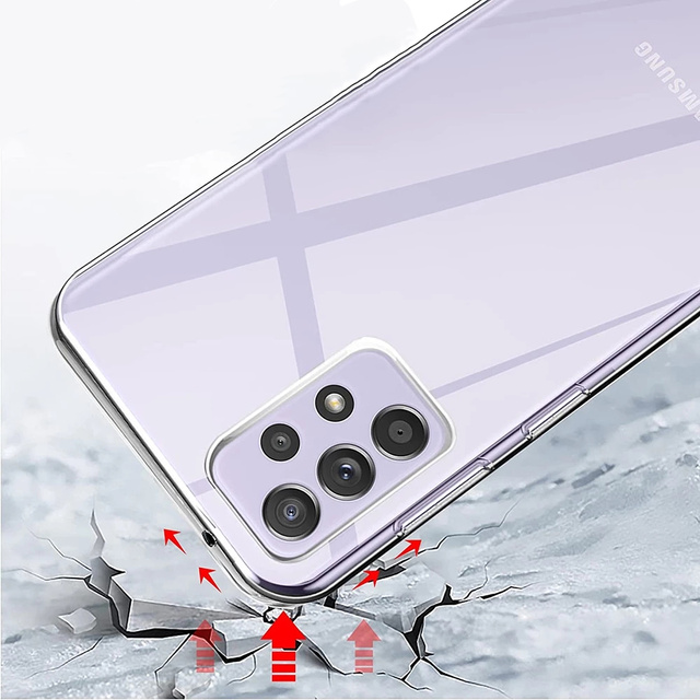 Silikónové puzdro Alogy cover case pre Samsung Galaxy A53 / A53 5G číre sklo