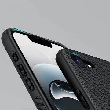 Чохол для iPhone 16e Nillkin Frosted Shield Pro MagSafe чорний
